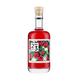 23rd Street Distillery Raspberry and Finger Lime Gin, 700ml 37% Alc - Gin