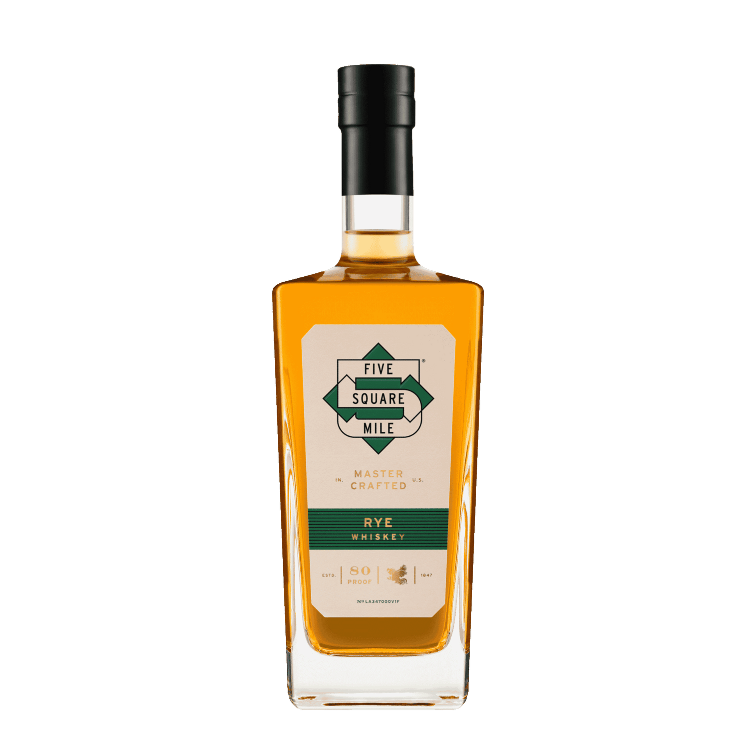 Five Square Mile Rye Whiskey 700ml 37% Alc. | Sippify – Sippify