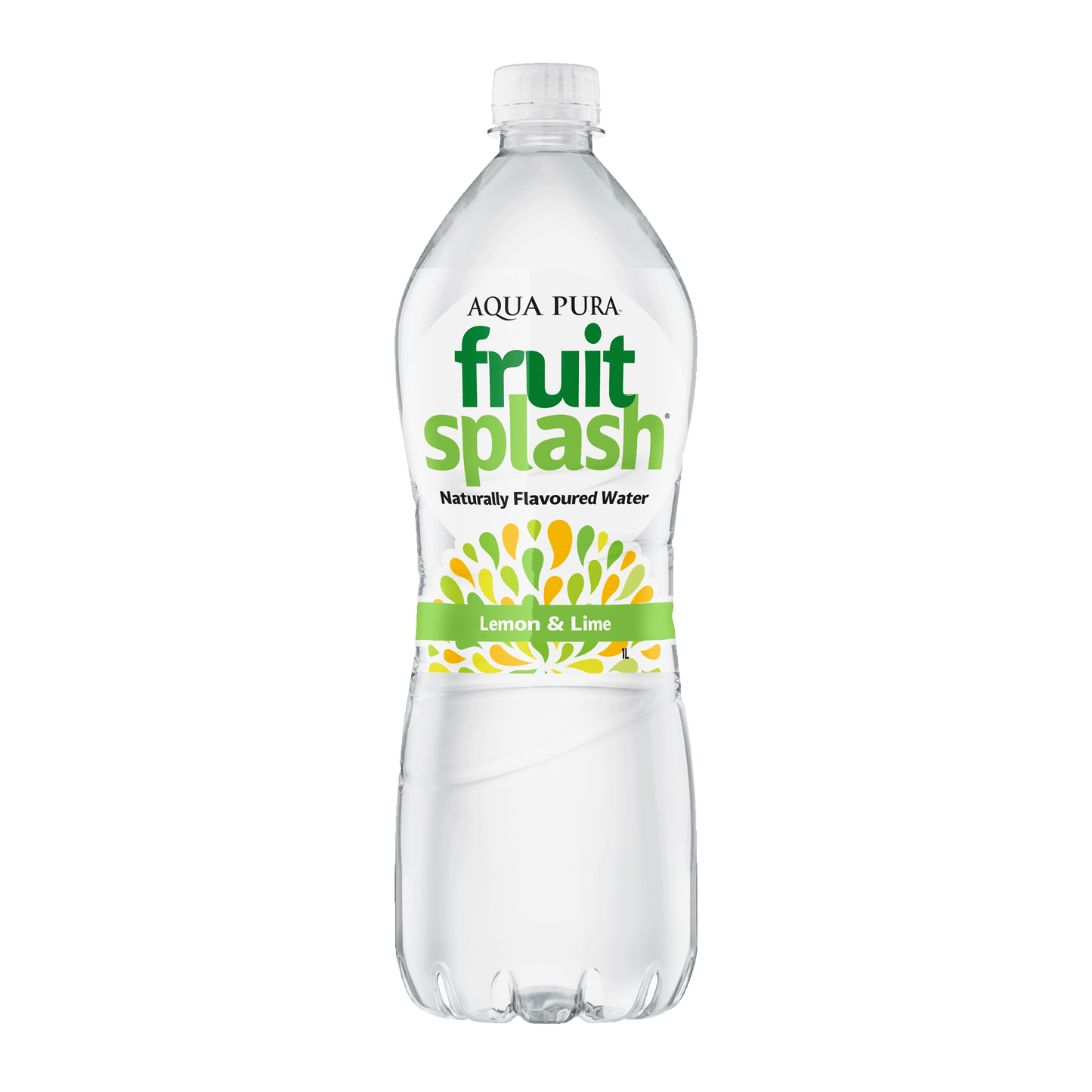 Aqua Pura Fruit Splash Lemon & Lime 1Lt x 12 - Carton x 12