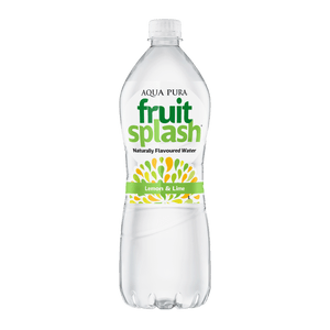 Aqua Pura Fruit Splash Lemon & Lime 1Lt x 12 - Carton x 12