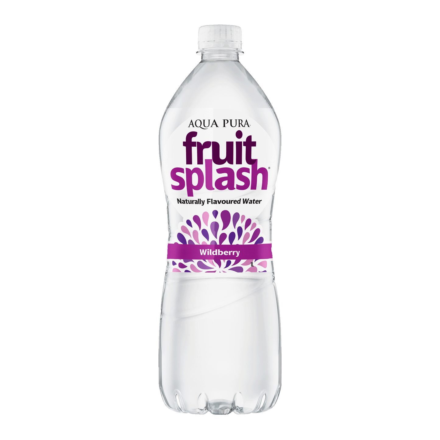 Aqua Pura Fruit Splash Wildberry, 1Lt x 12