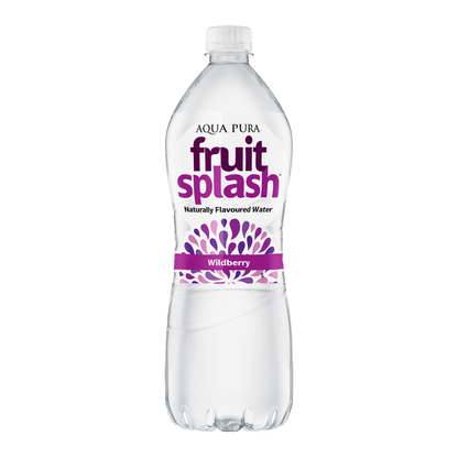 Aqua Pura Fruit Splash Wildberry, 1Lt x 12
