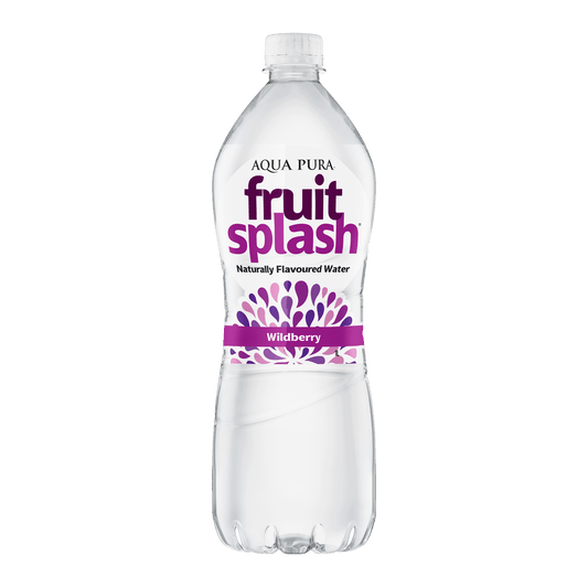 Aqua Pura Fruit Splash Wildberry, 1Lt x 12