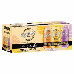 Beenleigh Hard Crush Mixed 10pk, 375ml 4.5% Alc - Premixed