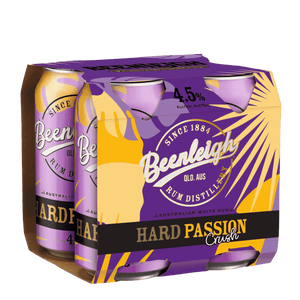 Beenleigh Hard Passion Crush, 375ml 4.5% Alc - Premixed