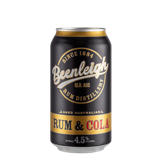 Beenleigh Rum & Cola, 375ml 4.5% Alc - Premixed