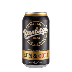 Beenleigh Rum & Cola, 375ml 4.5% Alc - Premixed