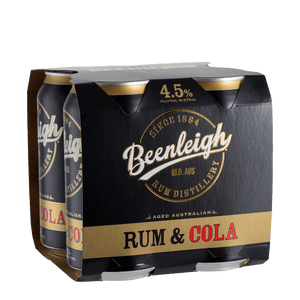Beenleigh Rum & Cola, 375ml 4.5% Alc - Premixed
