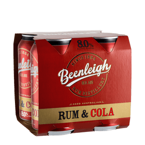 Beenleigh Rum & Cola, 375ml 8% Alc -  Premixed