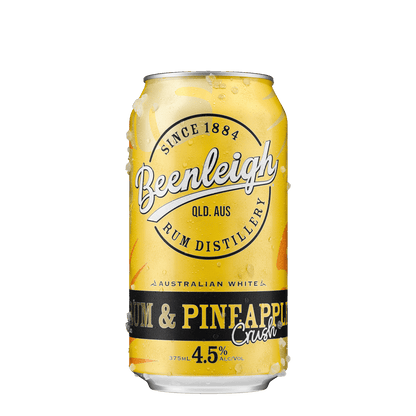 Beenleigh Rum & Pineapple Crush, 375ml 4.5% Alc - Premixed