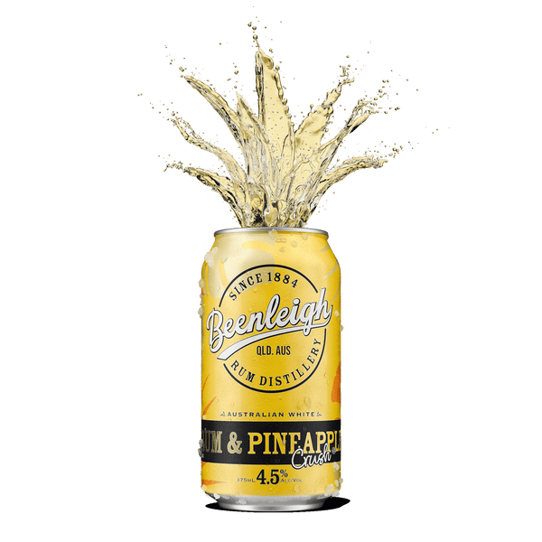 Beenleigh Rum & Pineapple Crush, 375ml 4.5% Alc - Premixed