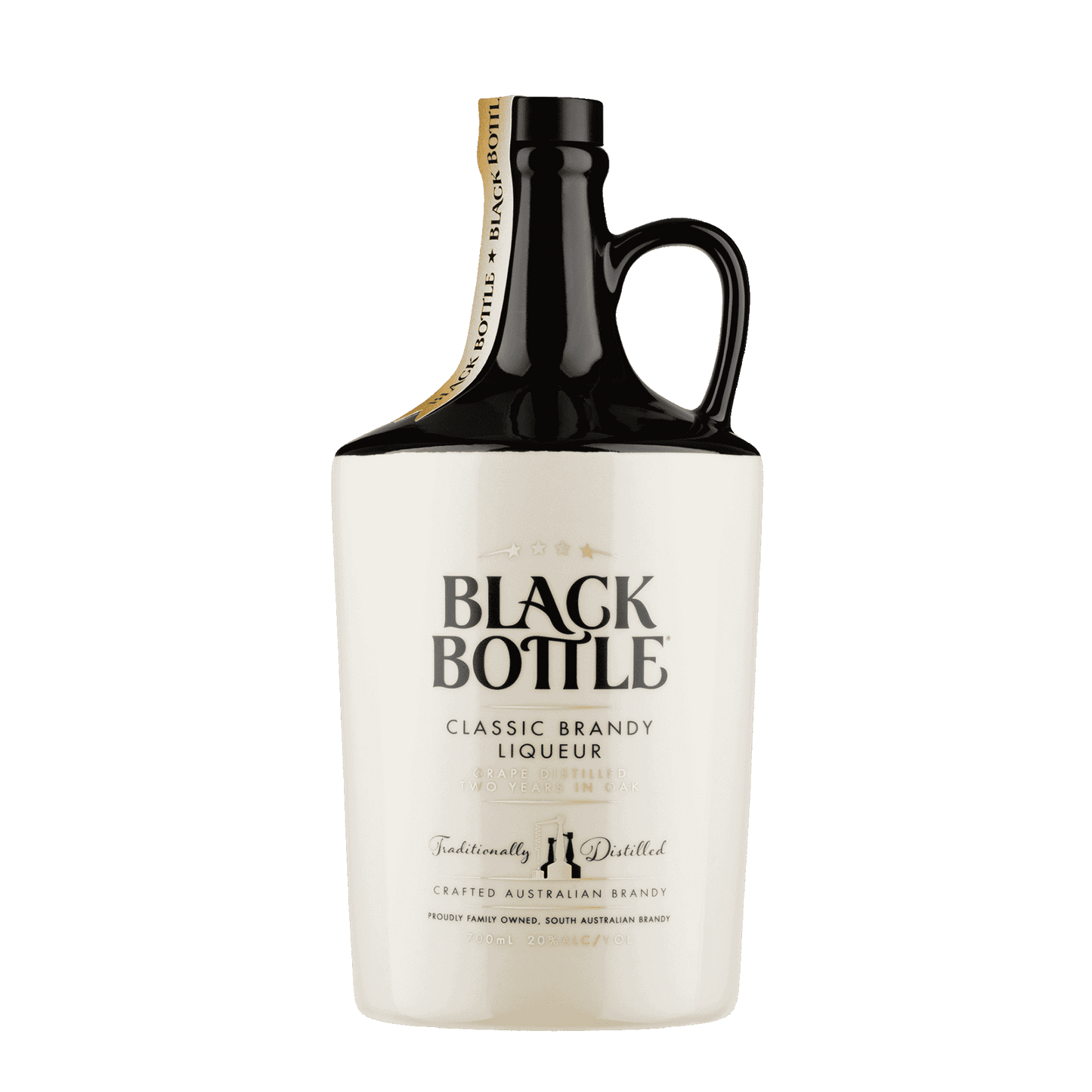 Black Bottle Classic Brandy Liqueur, 700ml 20% Alc. - Brandy