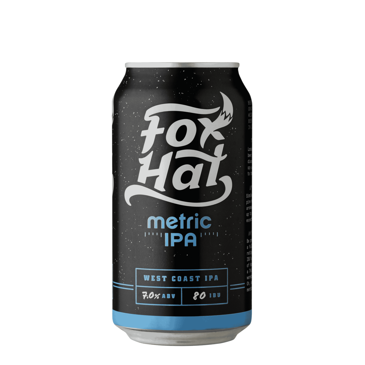 Fox Hat Metric IPA, 375ml 7% Alc - Beer