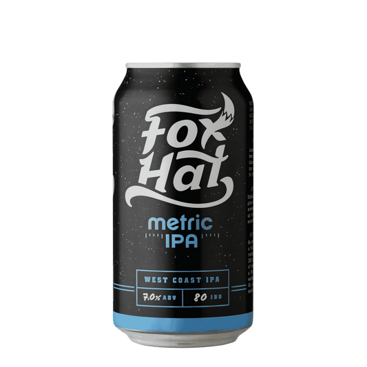 Fox Hat Metric IPA, 375ml 7% Alc - Beer