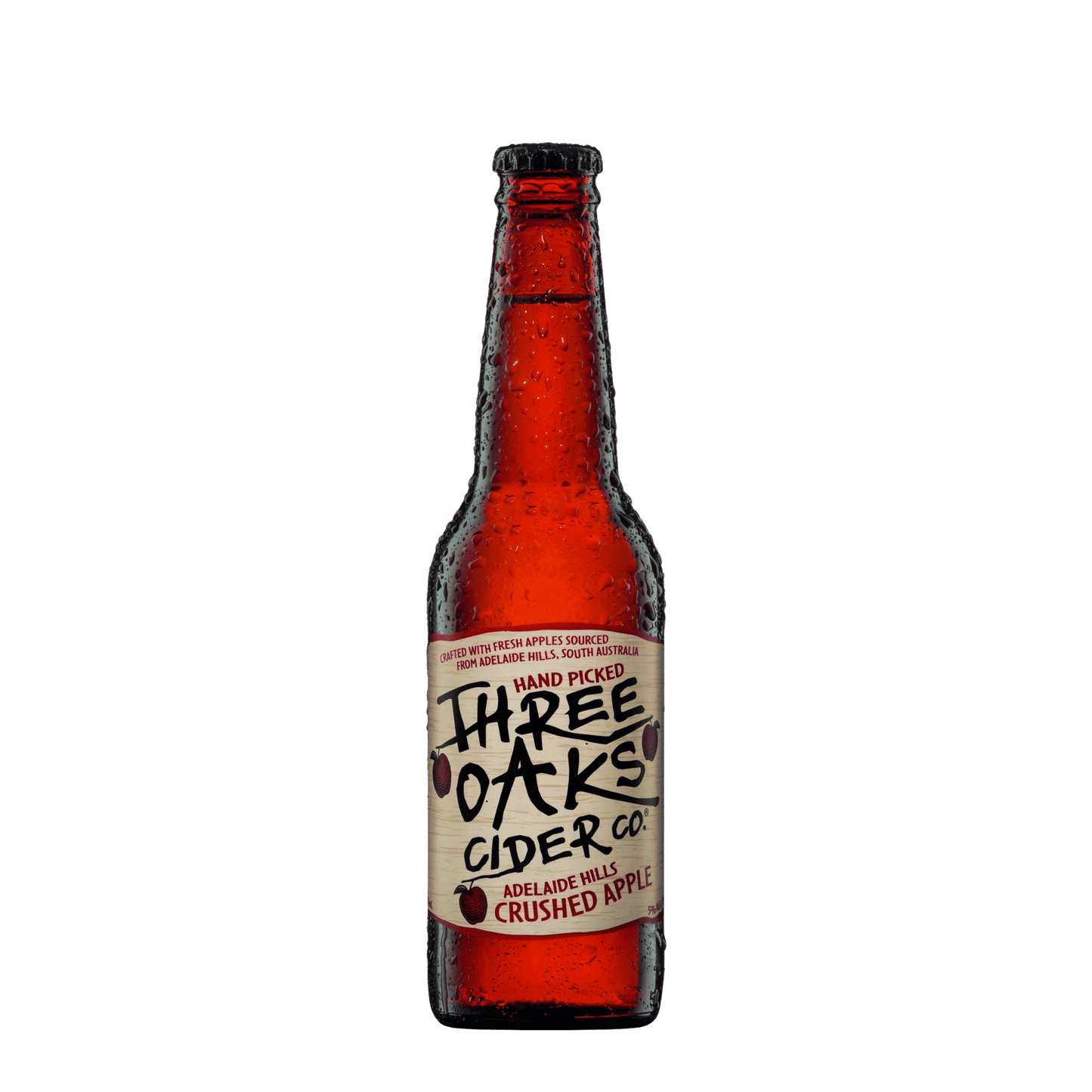 Three Oaks Crushed Apple Cider, 330ml 5% Alc - Hard Cider