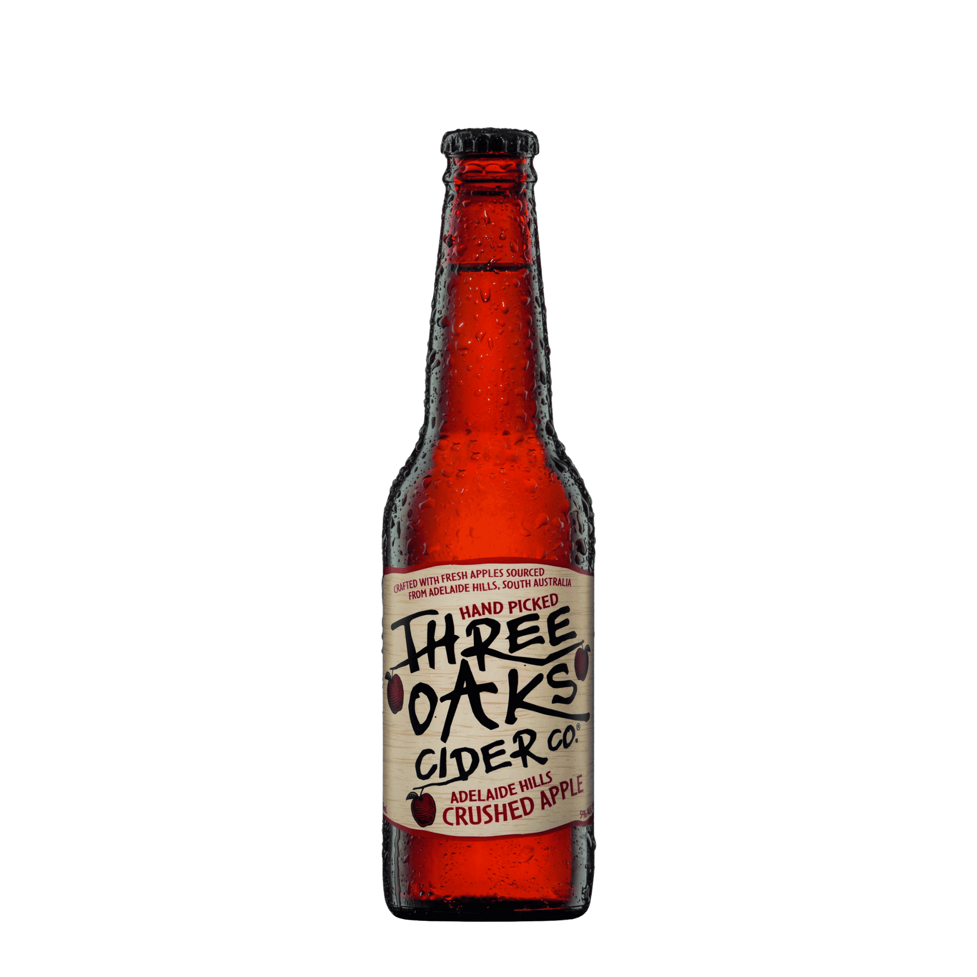 Three Oaks Crushed Apple Cider, 330ml 5% Alc - Hard Cider