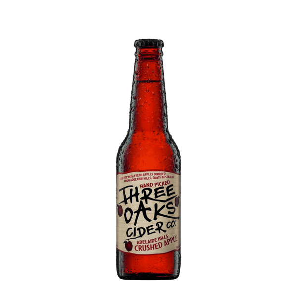 Three Oaks Crushed Apple Cider, 330ml 5% Alc - Hard Cider
