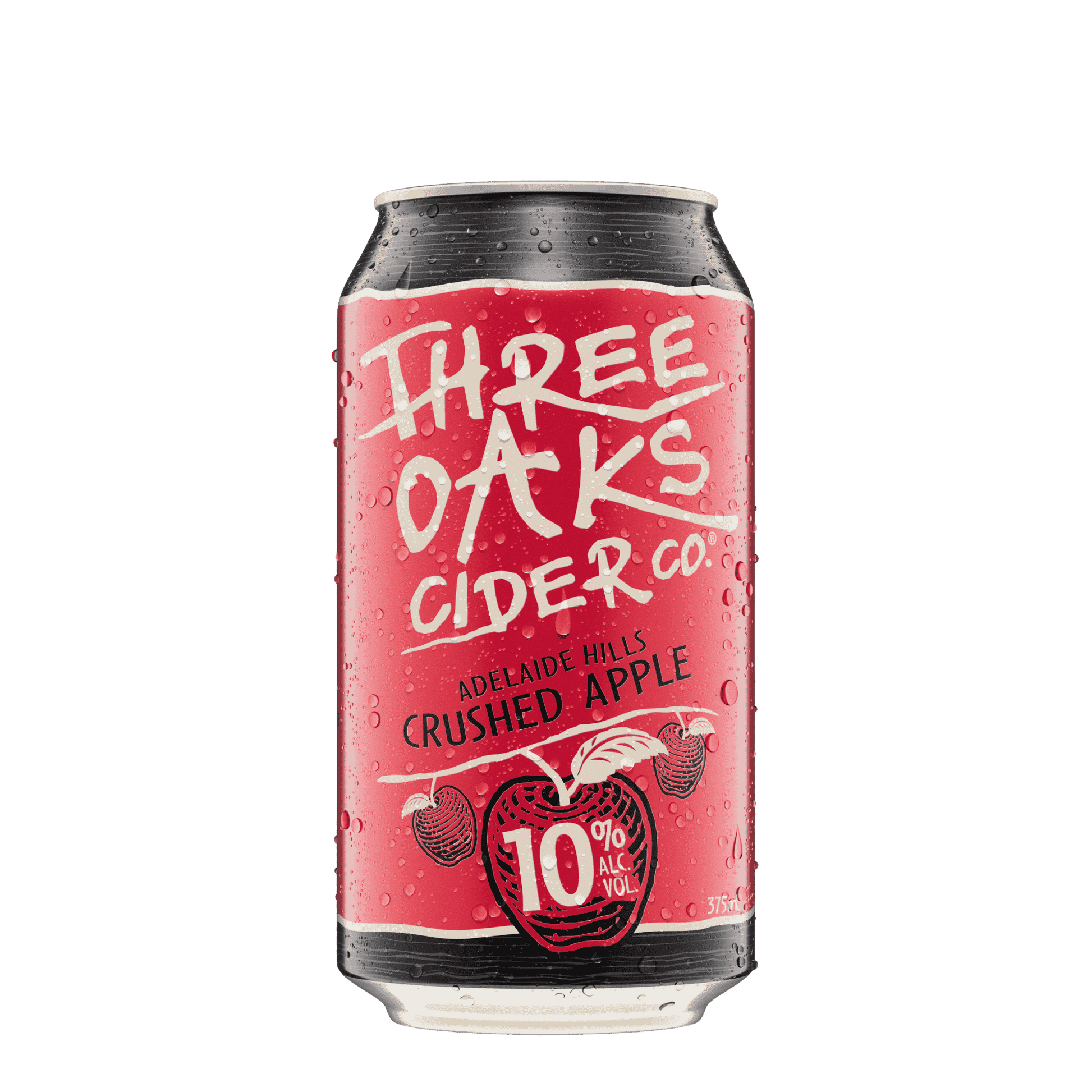Three Oaks Crushed Apple Cider, 375ml 10% Alc - Hard Cider