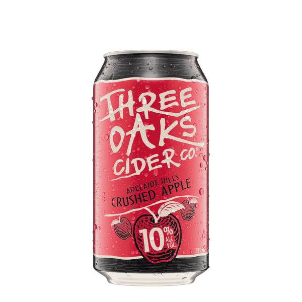 Three Oaks Crushed Apple Cider, 375ml 10% Alc - Hard Cider