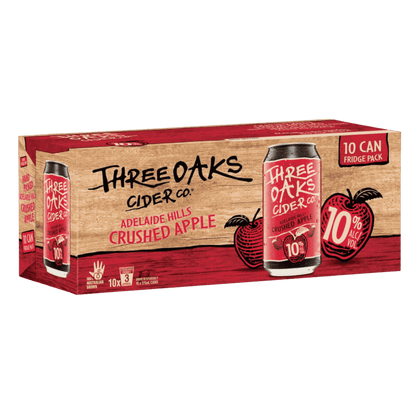 Three Oaks Crushed Apple Cider, 375ml 10% Alc - Hard Cider