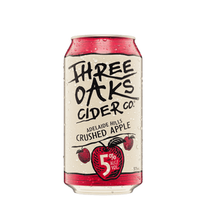 Three Oaks Crushed Apple Cider, 375ml 5% Alc - Hard Cider