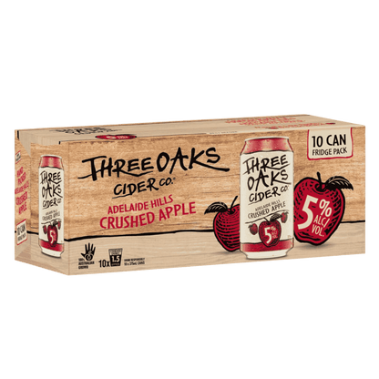Three Oaks Crushed Apple Cider, 375ml 5% Alc - Hard Cider