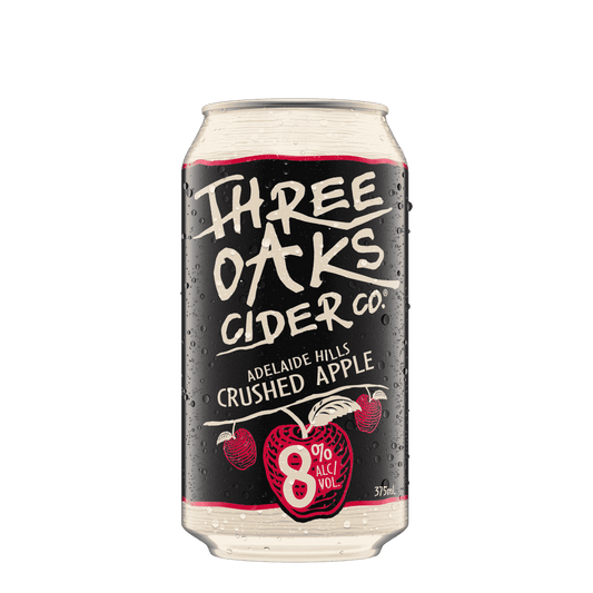 Three Oaks Crushed Apple Cider, 375ml 8% Alc - Hard Cider