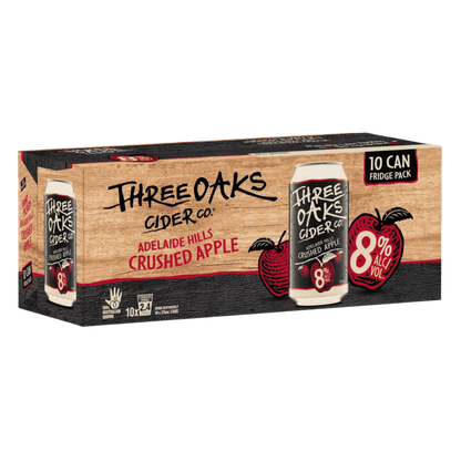 Three Oaks Crushed Apple Cider, 375ml 8% Alc - Hard Cider