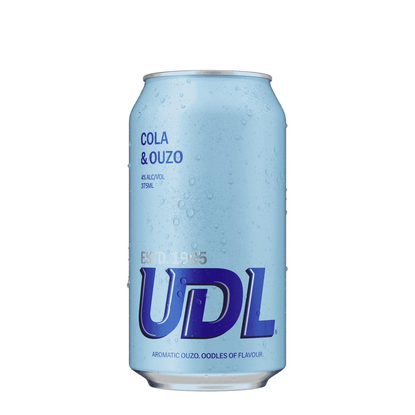 UDL Ouzo & Cola, 375ml 4% Alc. - Premixed
