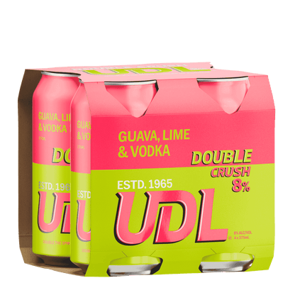 UDL Double Crush Guava & Lime, 375ml 8% Alc. - Premixed