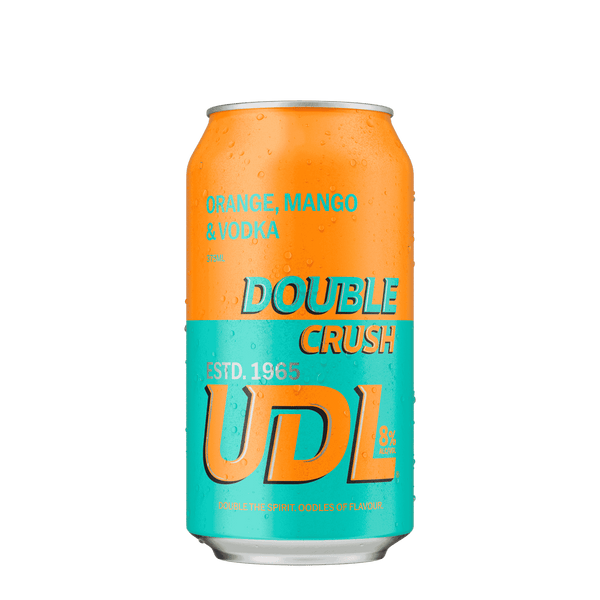 UDL Double Crush Orange & Mango, 375ml 8% Alc. - Premixed
