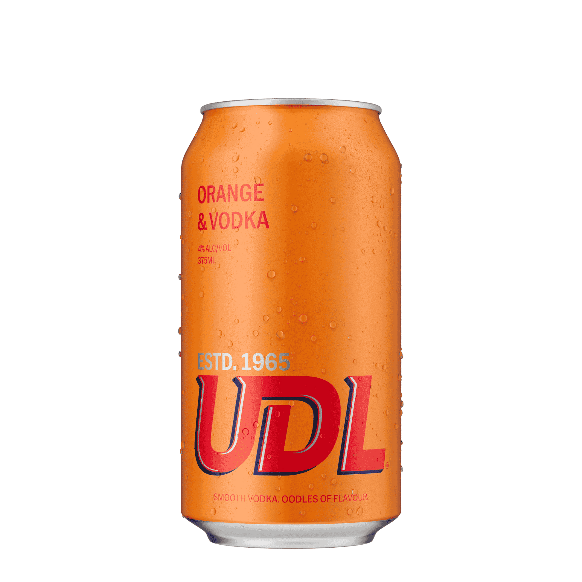 UDL Vodka Orange, 375ml 4% Alc. - Premixed