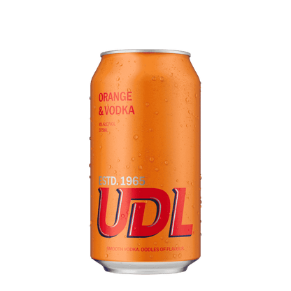 UDL Vodka Orange, 375ml 4% Alc. - Premixed