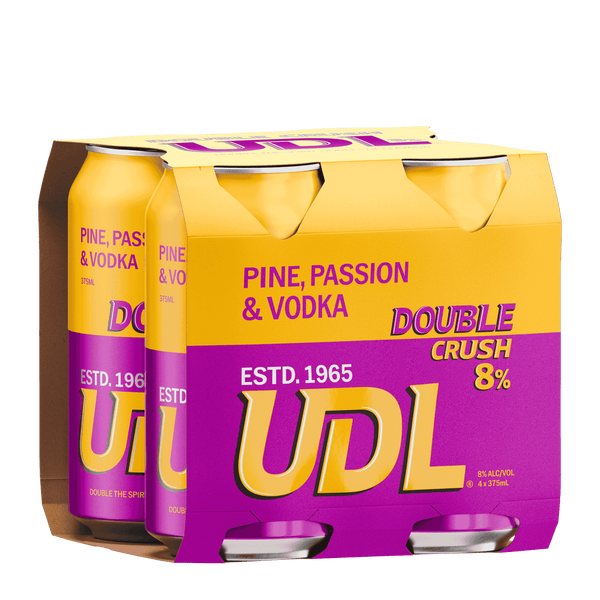 UDL Double Crush Pineapple & Passionfruit 8% Alc. - Premixed