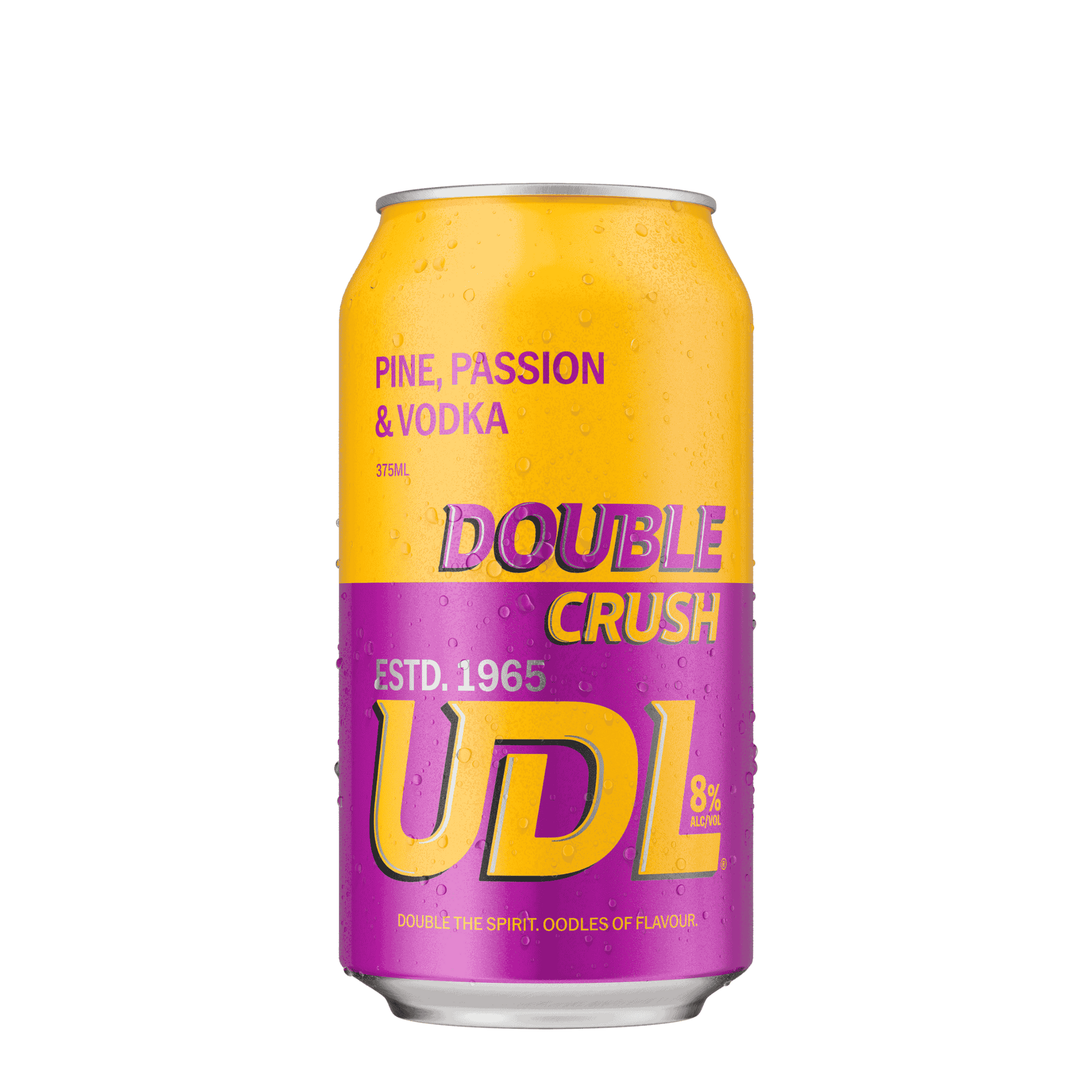 UDL Double Crush Pineapple & Passionfruit 8% Alc. - Premixed
