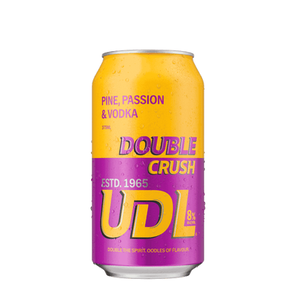 UDL Double Crush Pineapple & Passionfruit 8% Alc. - Premixed