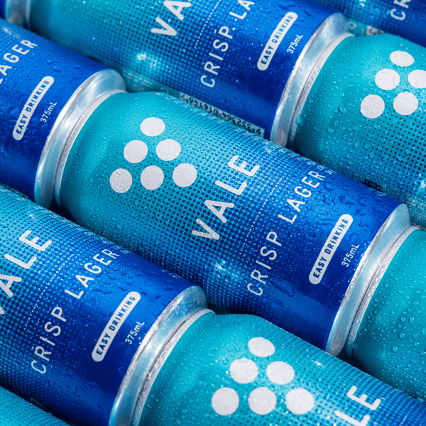 Vale Crisp Lager, 375ml 4.2% Alc.