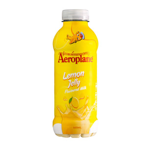 Aeroplane Jelly Lemon Flavoured Milk 12 x 500ml - Carton x