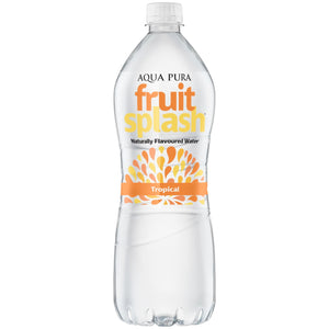 Aqua Pura Fruit Splash Tropical 1Lt x 12 - Carton x 12