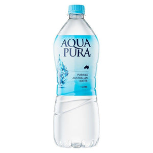 Aqua Pura Water, 1Lt x 12 - Sippify