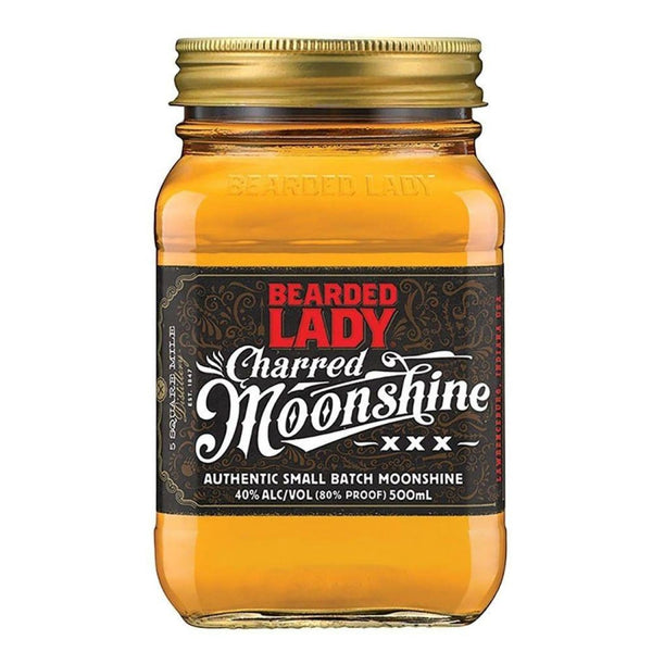 Bearded Lady Charred Moonshine Gift Pack, 500ml 40% Alc. - Sippify