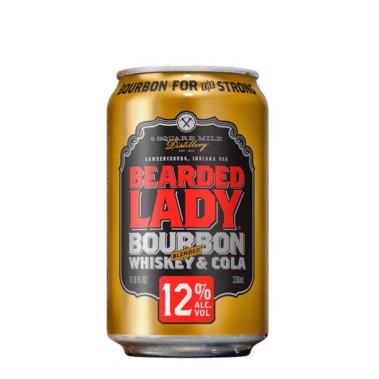Bearded Lady Bourbon & Cola, 330ml 12% Alc. - Premixed