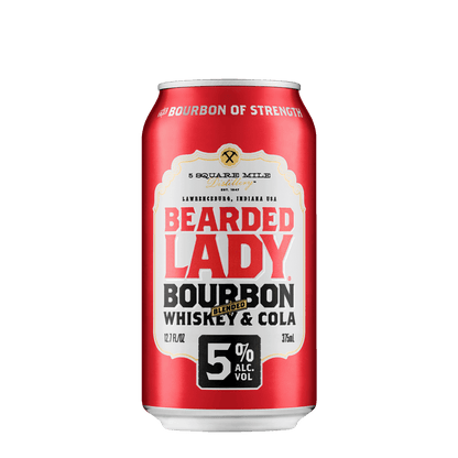 Bearded Lady Bourbon & Cola, 375ml 5% Alc. - Premixed
