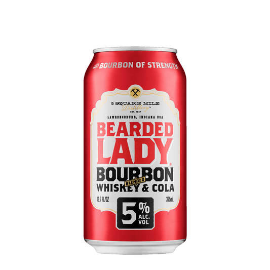 Bearded Lady Bourbon & Cola, 375ml 5% Alc. - Premixed