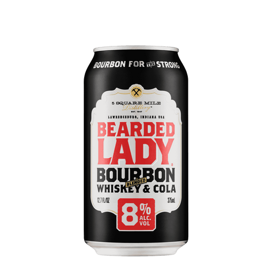 Bearded Lady Bourbon & Cola, 375ml 8% Alc. - Premixed