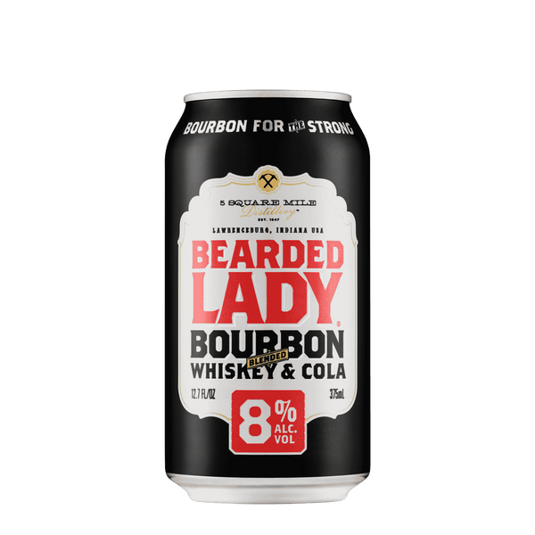 Bearded Lady Bourbon & Cola, 375ml 8% Alc. - Premixed