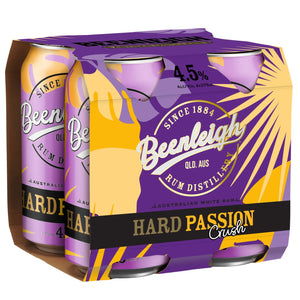 Beenleigh Hard Passion Crush 375ml 4.5% Alc - Premix