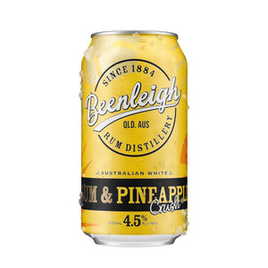 Beenleigh Rum & Pineapple Crush 375ml 4.5% Alc - Premix