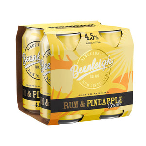 Beenleigh Rum & Pineapple Crush 375ml 4.5% Alc - Premix