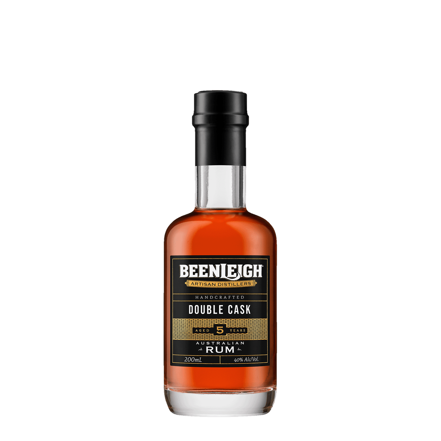 Beenleigh Artisan Distillers Double Cask Rum, 200ml 40% Alc - Rum